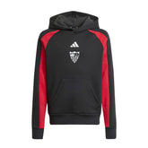 Sudadera niño con capucha Sevilla FC 25/26 negra